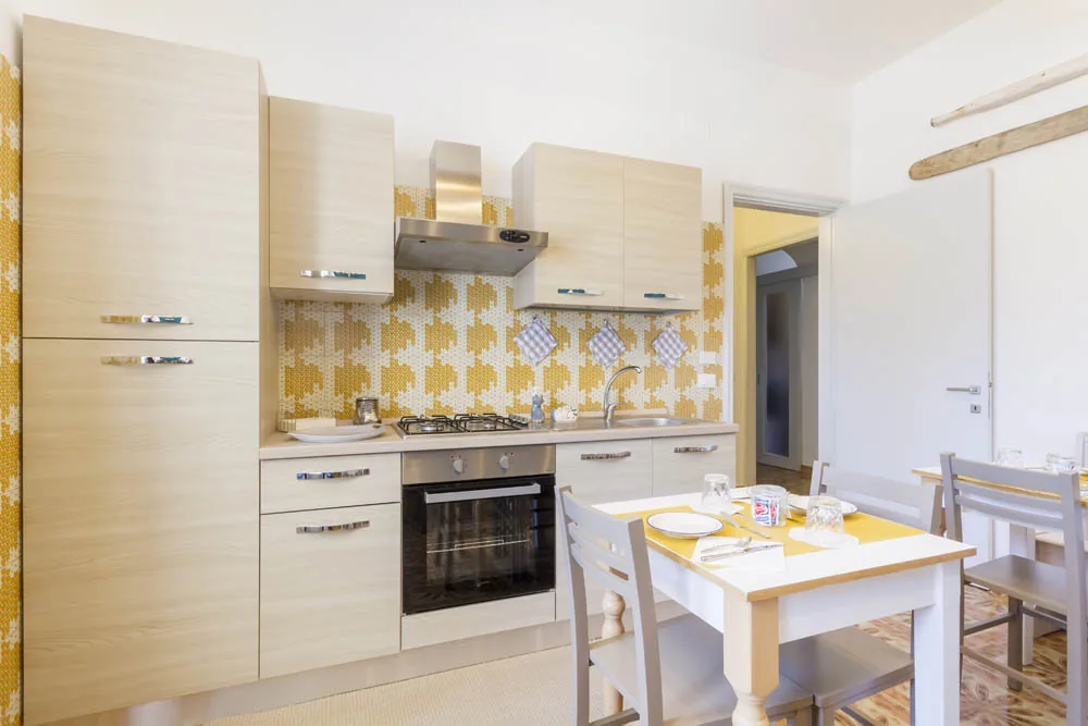 Sala comune per la colazione del B&B Villa Ginevra a Otranto